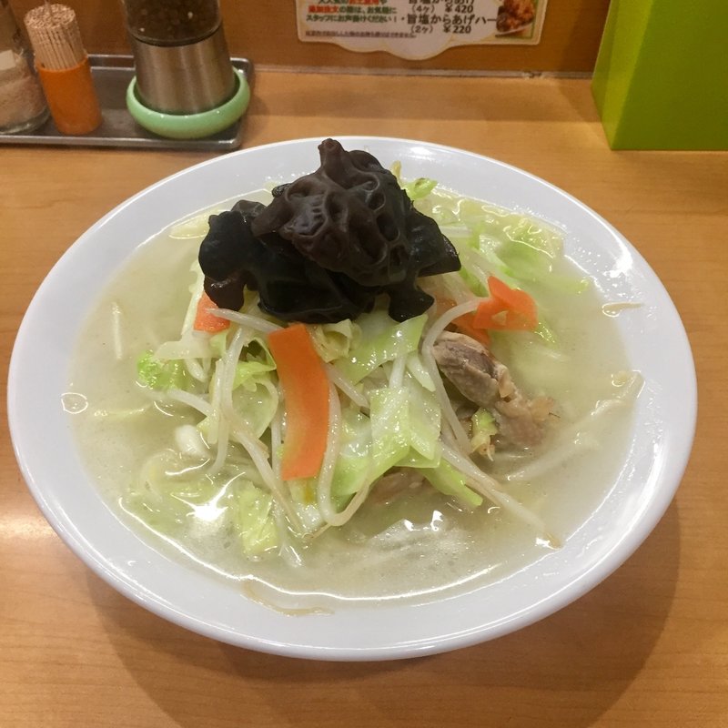 朝のあっさりタンメン(麺や遊大 )