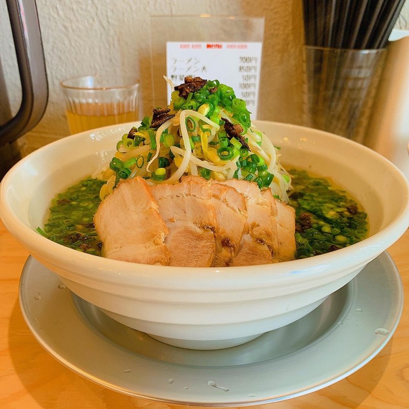 ラーメン野菜増し(ラーメン天満)