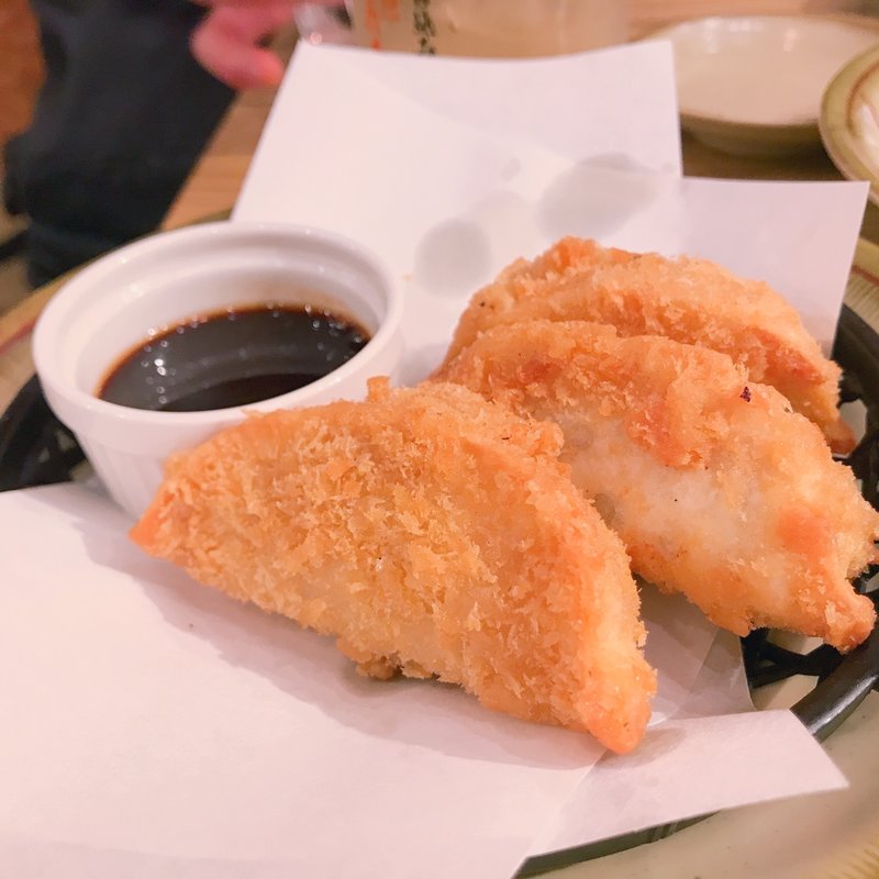 駆け込み餃子カツ(新宿 駆け込み餃子)