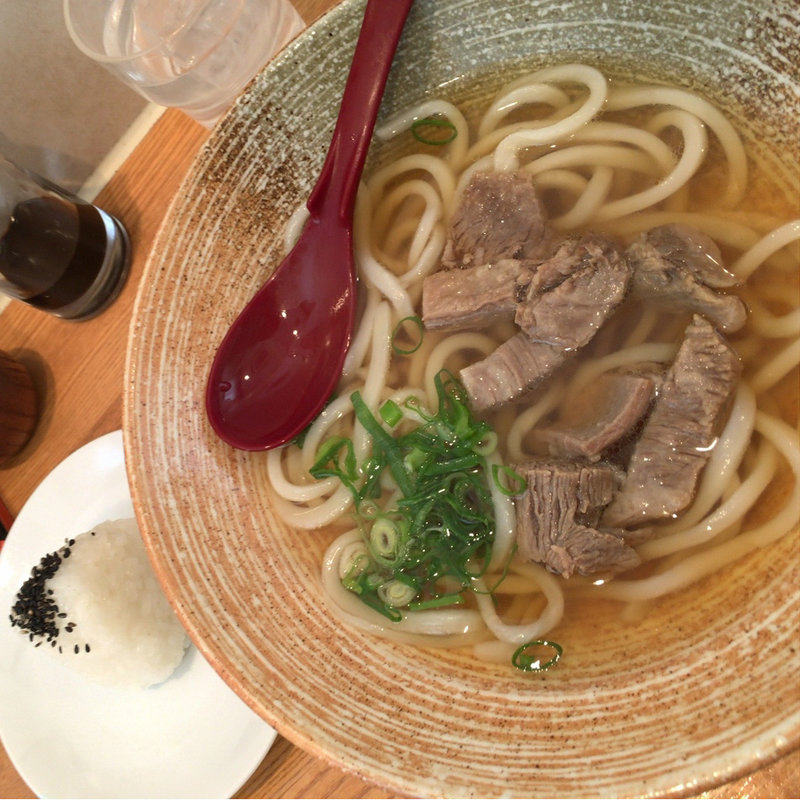 牛すじうどん(うどん そば 浪花 )