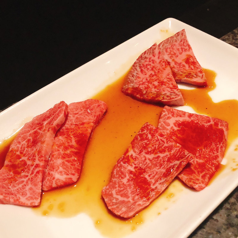 赤身3種盛り合わせ(焼肉チャンピオン・ペントハウス )