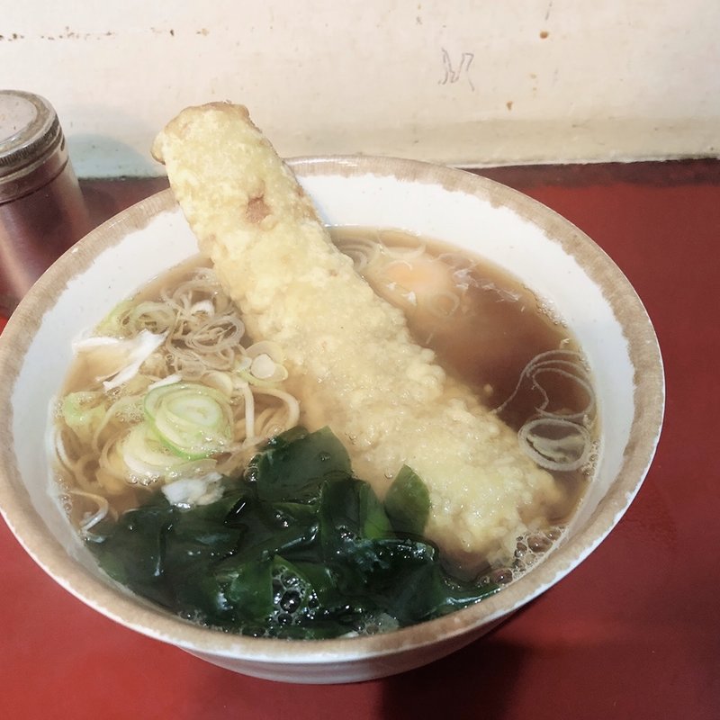 ちくわ天玉そば(立喰 そば うどん 丹波屋)