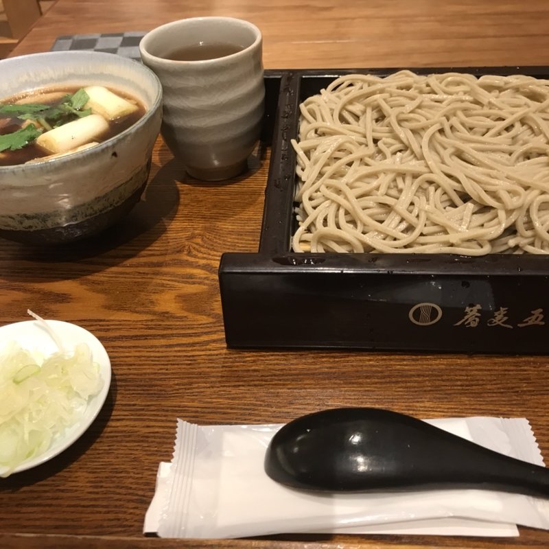 かしわせいろ(蕎麦五反)