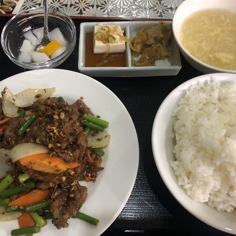 ラム肉とクミンの炒め(紹興飯店 （【旧店名】一新飯店）)