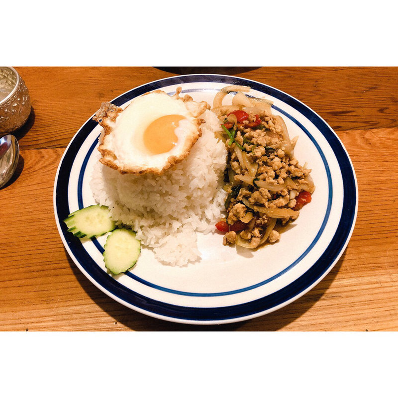 空芯菜のガパオ(セーンスック)