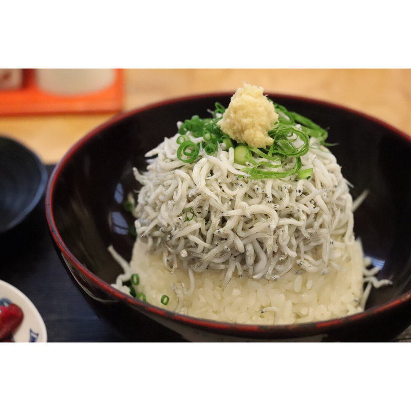 釜揚げしらす丼(食事処 秋本)