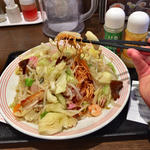 野菜たっぷり皿うどん
