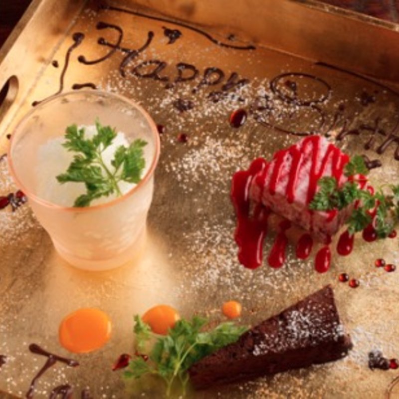 デザートプレート(旬熟成 六本木店)