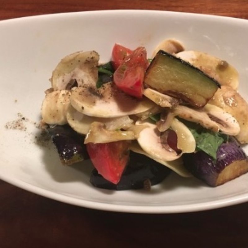 マッシュルーム！トマト！茄子！(旬熟成 六本木店)