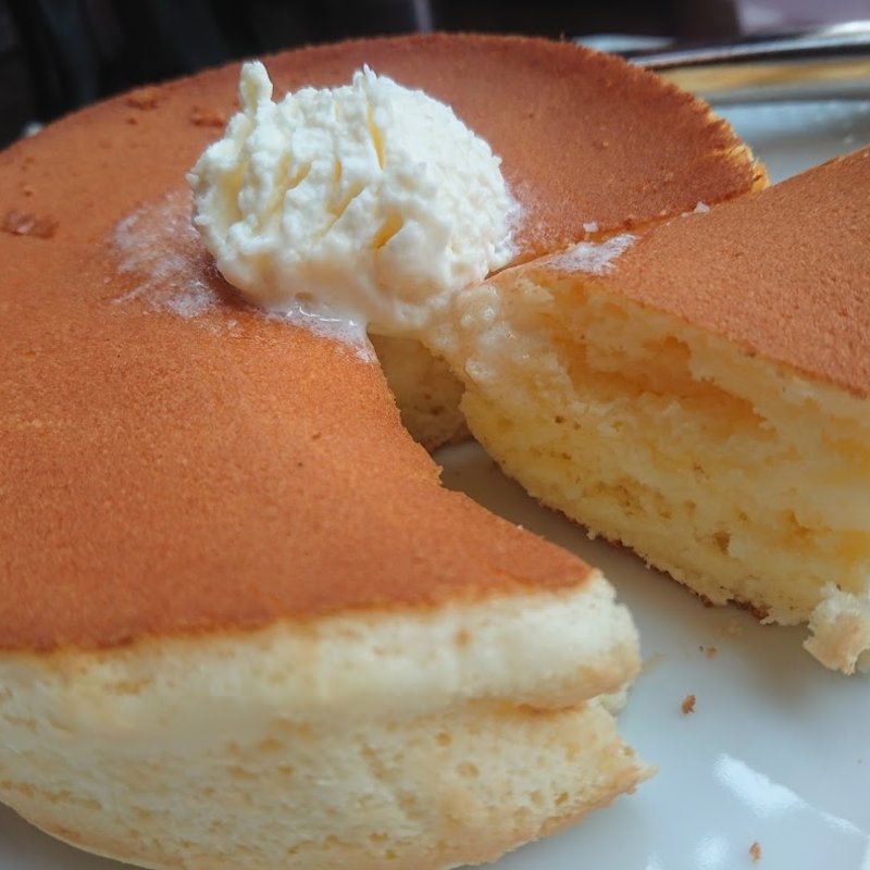 スフレパンケーキ(星野珈琲)