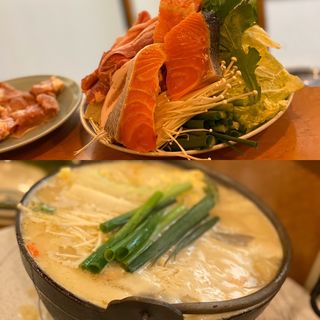 味噌バター鍋(ちゃんこ雷光 （ちゃんこらいこう）)