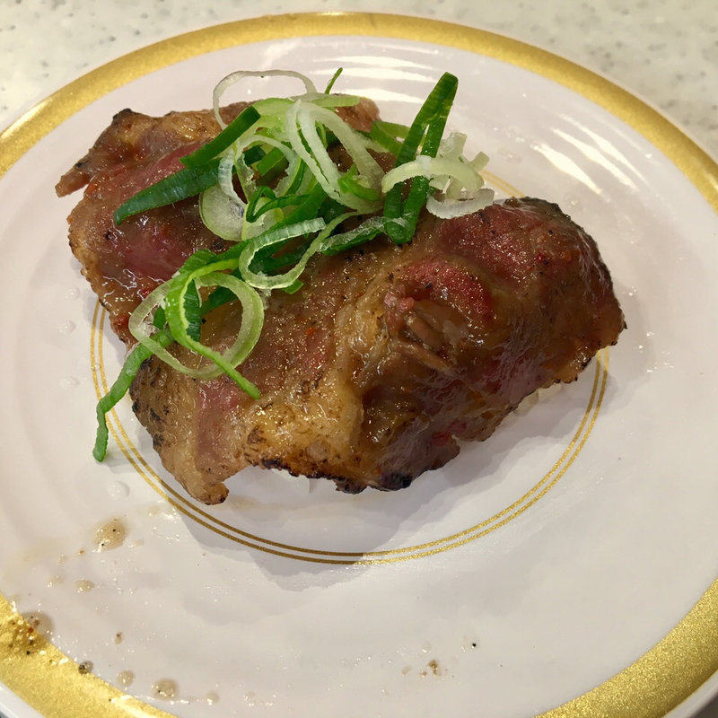 牛カルビにぎり(かっぱ寿司 仙台長町店 )