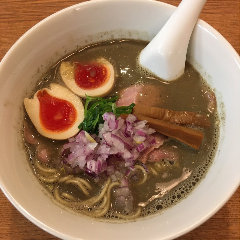 味玉煮干しそば(鶏そば煮干しそば　花山)