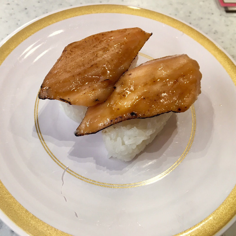 サーモン焦がし醤油炙り(かっぱ寿司 仙台長町店 )