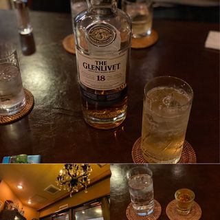 グリンリベット18年(バッフィ・バルバ （SHOT BAR BAFFI・BARBA）)
