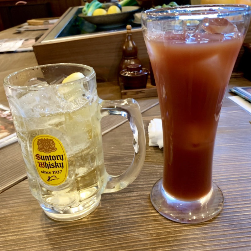 カシスオレンジ・ハイボール(喜好屋)