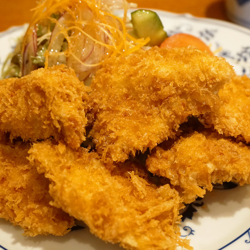 チキンカツのセット(洋食 中村家)