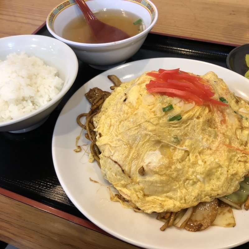 天津焼きそば(ソース味)(中国料理 ニュー上海 住吉店)