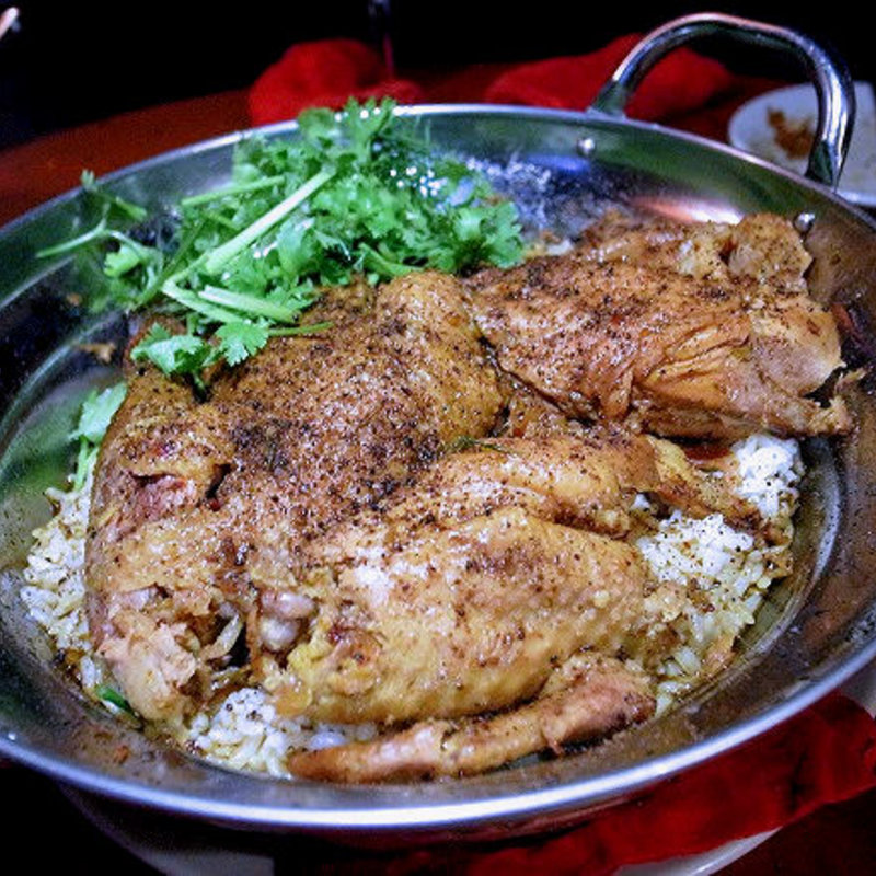 麻辣鶏飯(蜃気楼)