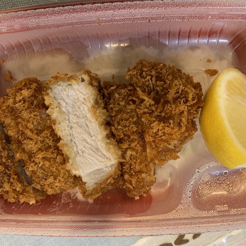 厚切りロースかつ定食(テイクアウト)(松のや 中延店)