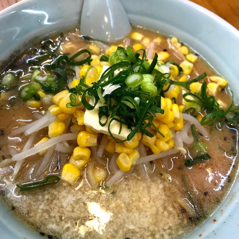 みそバターコーンラーメン(くるまやラーメン 豊橋店)