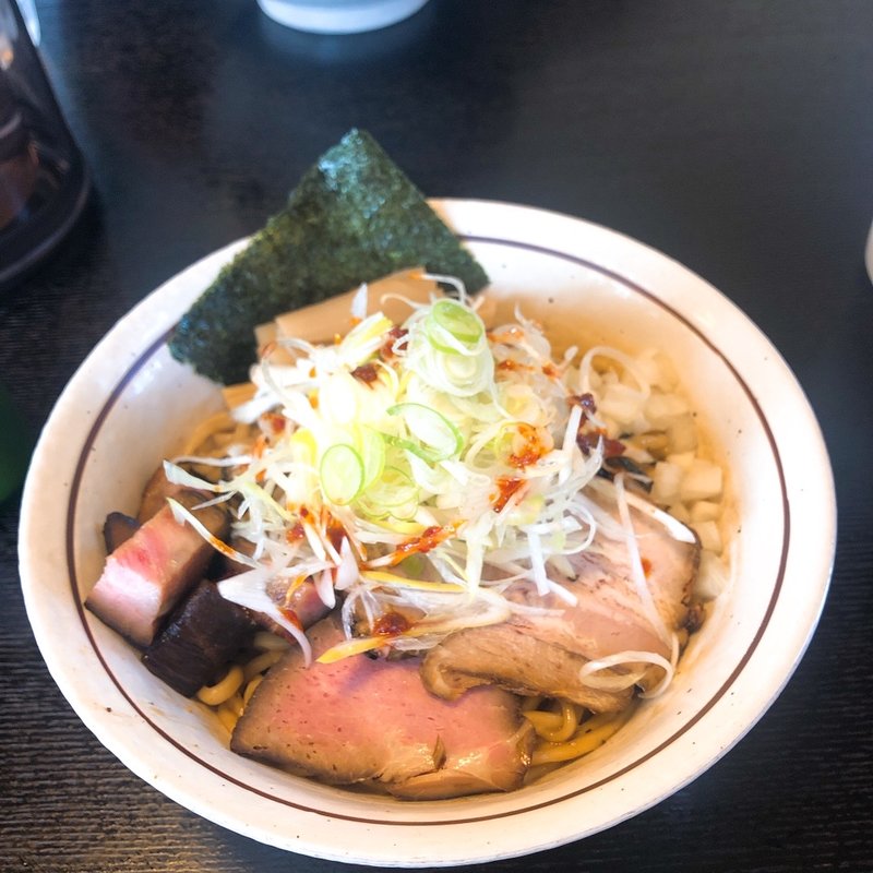 油そば(BASSOどりるまん商店 羽後町本店)