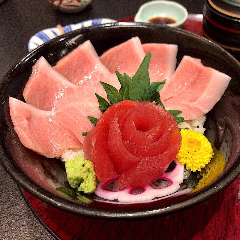 まぐろ丼(創菜旬魚 はしもと 南三陸さんさん商店街)