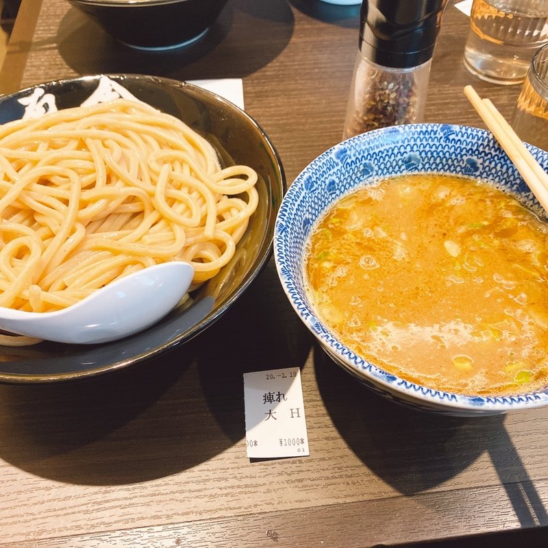 上野限定つけめん痺れ(六厘舎上野)