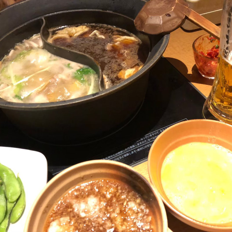 厳選牛とアンデス高原豚 食べ放題(しゃぶしゃぶ温野菜 中目黒店)