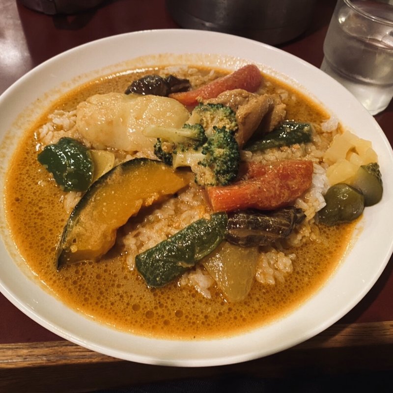 野菜カレー(インドカレーカーマ )