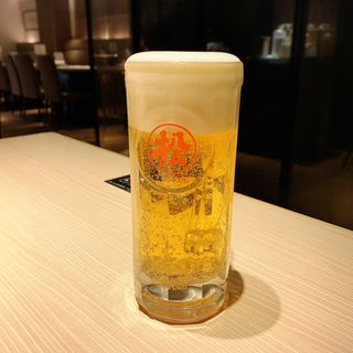 生ビール（中）(松尾ジンギスカン 銀座店)