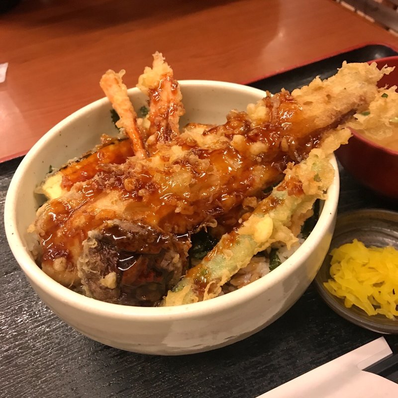 あなご天ぷら丼(やゆよ)