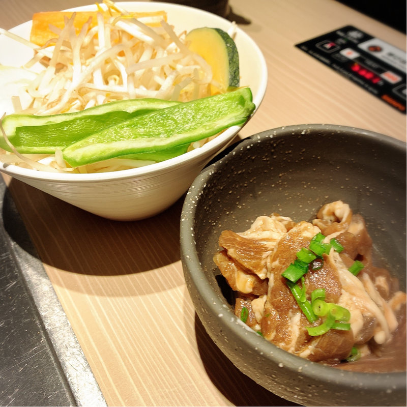 ラムリブロースジンギスカン（1人前・野菜付）(松尾ジンギスカン 銀座店)