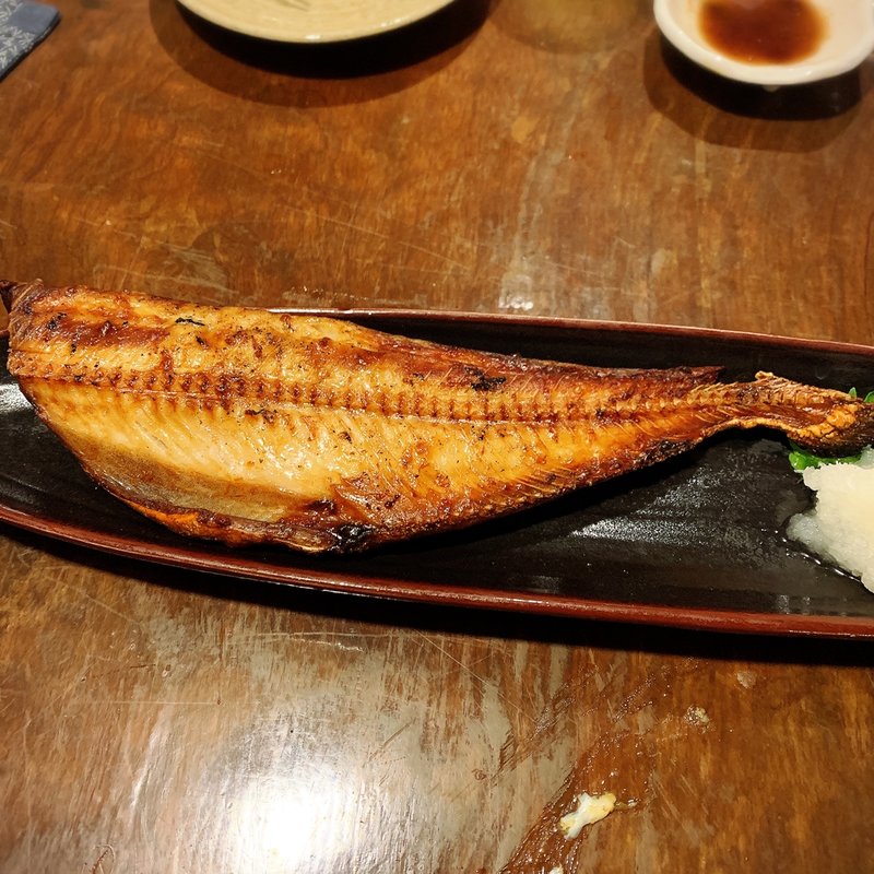 伴助大ほっけ 塩焼き(久吉)