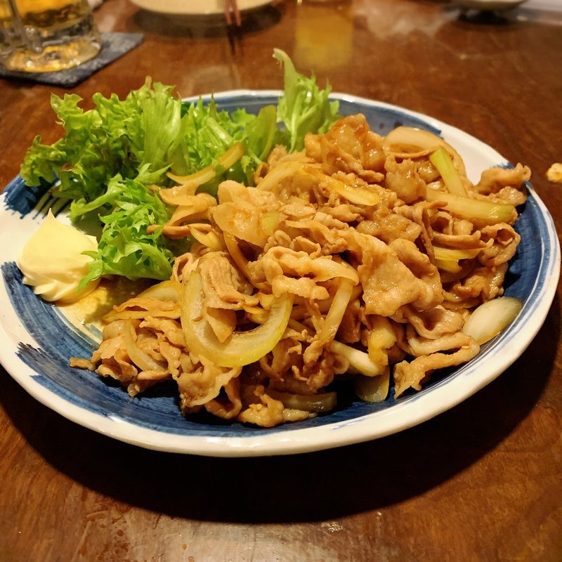 豚バラしょうが焼き(久吉)