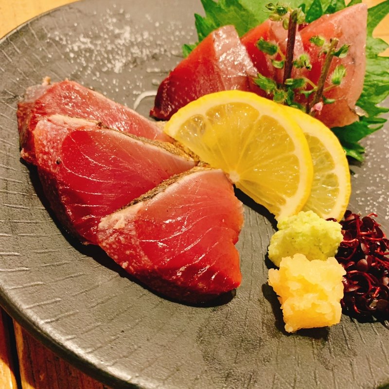 カツオのたたき(四十八漁場 南池袋店)