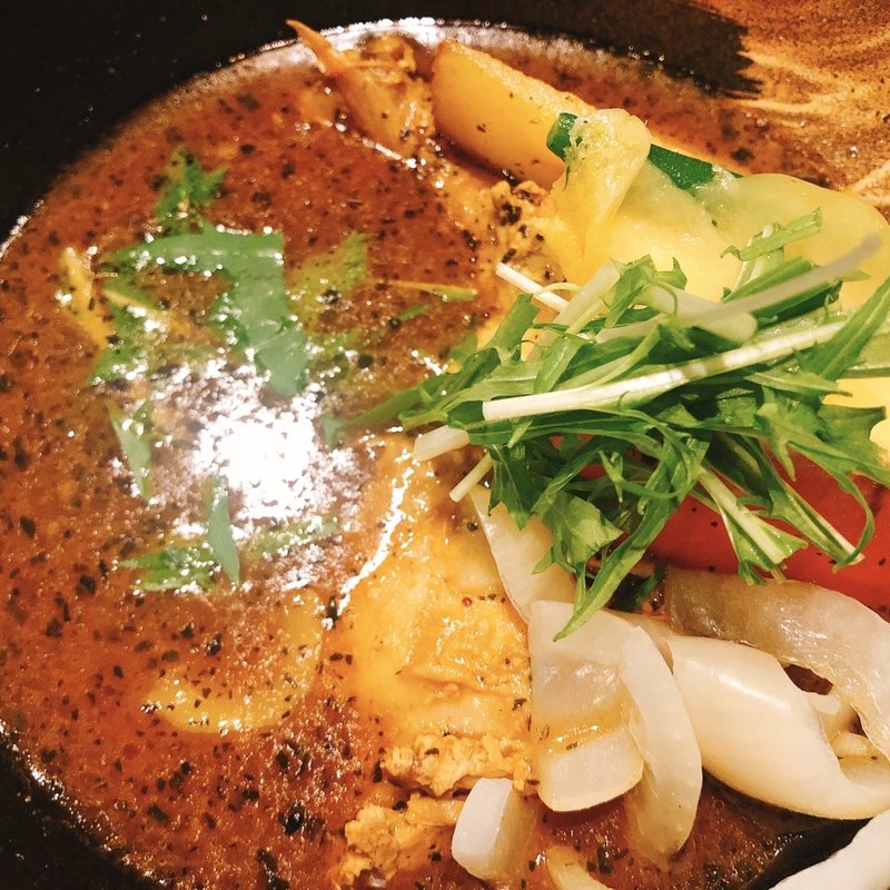 スープカレー チキン(札幌ドミニカ 銀座店)