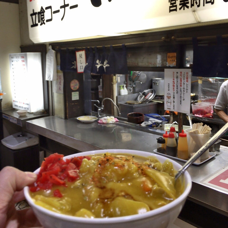 カレーライス(名物 万代そば （【旧店名】 浦浜農園そばコーナー）)
