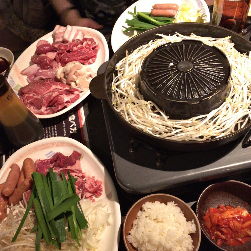 もつ鍋orジンギスカン食べ放題(もんごろーや)