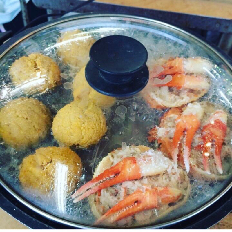 うに貝焼き(いわき・ラ・ラ・ミュウ)