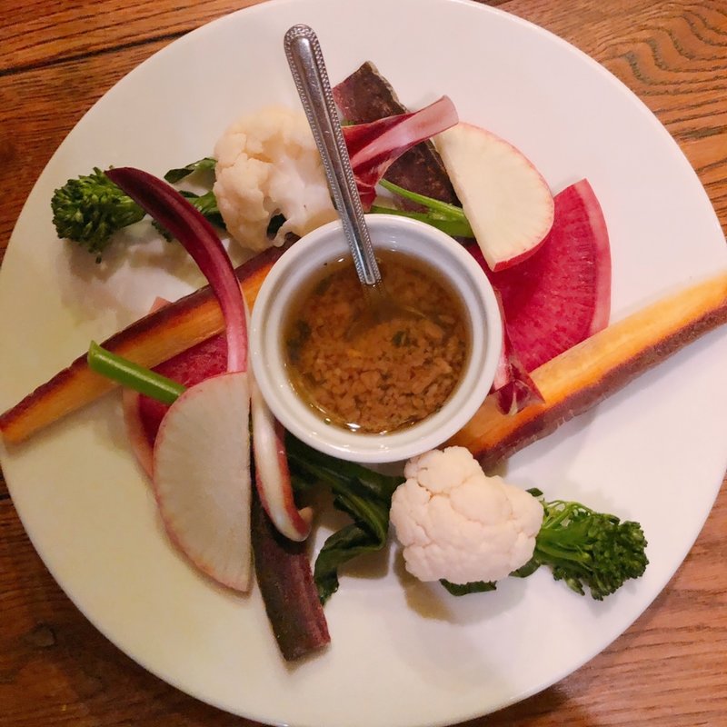 鎌倉野菜のバーニャカウダ(ビストロ酒場MarineClub （マリーンクラブ）)