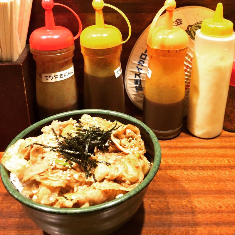 豚丼　塩しょうが(丼達)