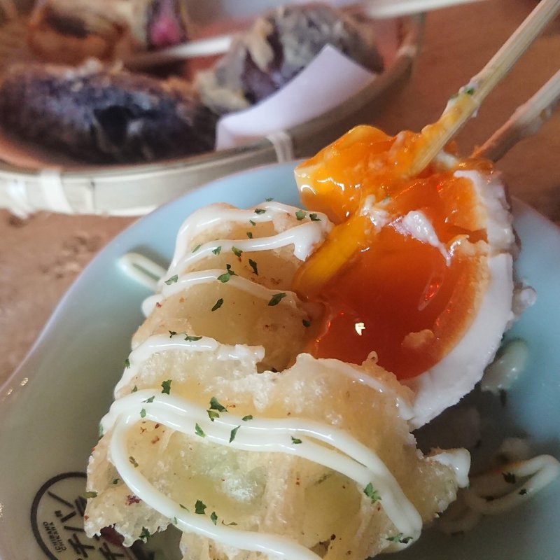 天ぷら屋のポテサラ(イチバノチカラ)