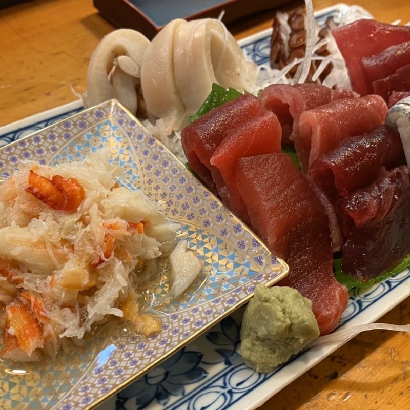 刺身盛り合わせ(花月寿司)