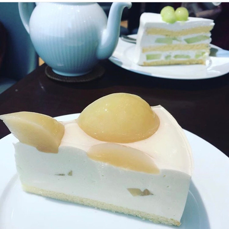 白桃のレアチーズケーキ(ハーブス 丸ビル店)