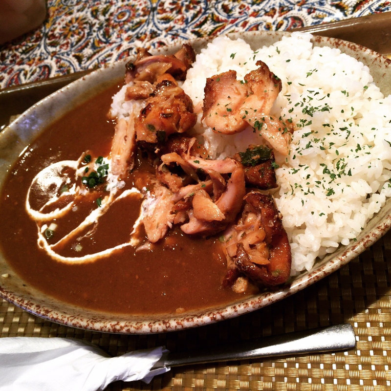 ケバブカレー(いわま餃子)