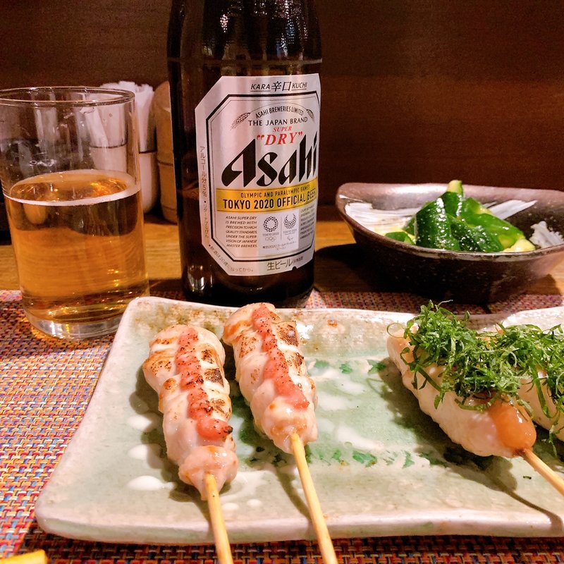 ささみ梅しそ(炭火焼鳥 権兵衛 南堀江店)