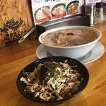 特製ラーメン 味噌 チャーシュー丼 セット(らーめんまるはち )