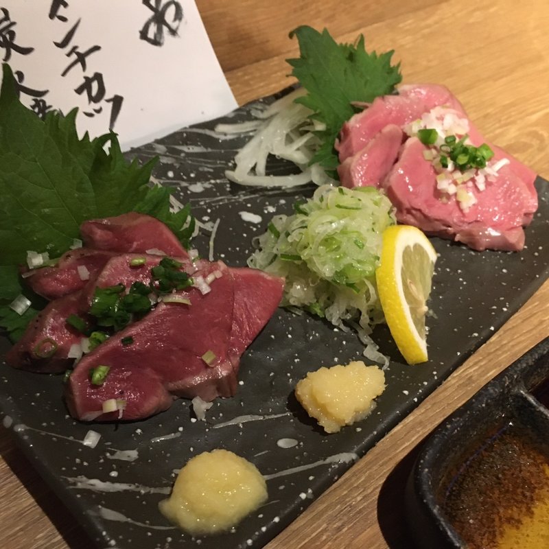 ハツ2種盛り(とんちゃん 川崎店)