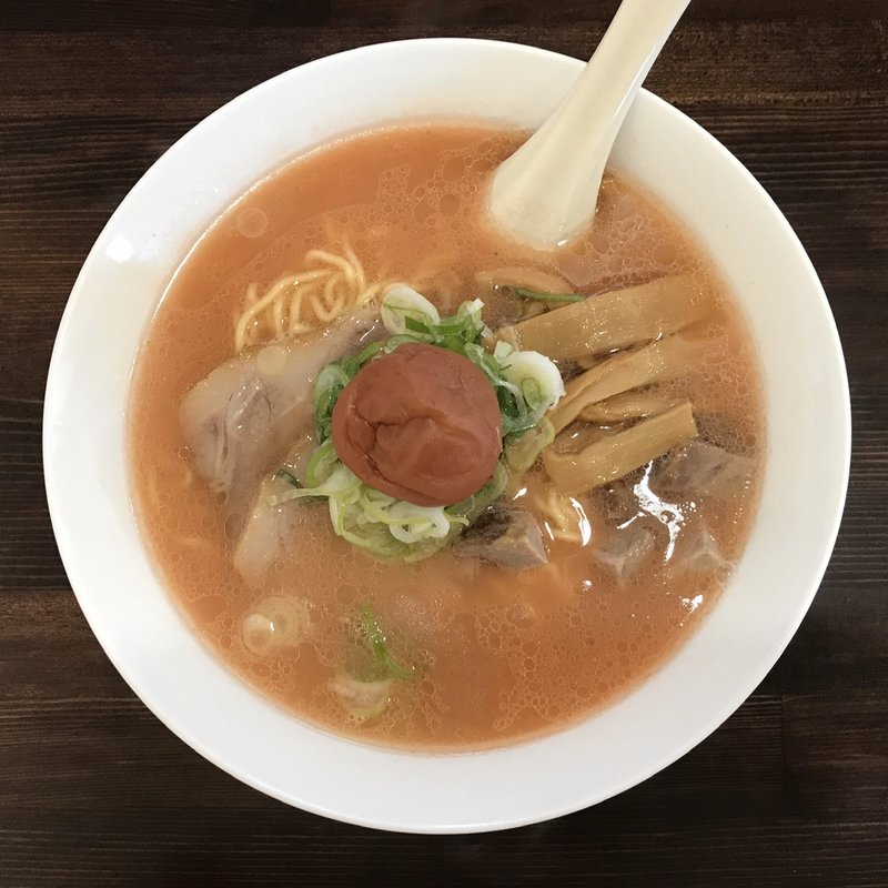 しおうめラーメン(加藤ラーメン やまと)